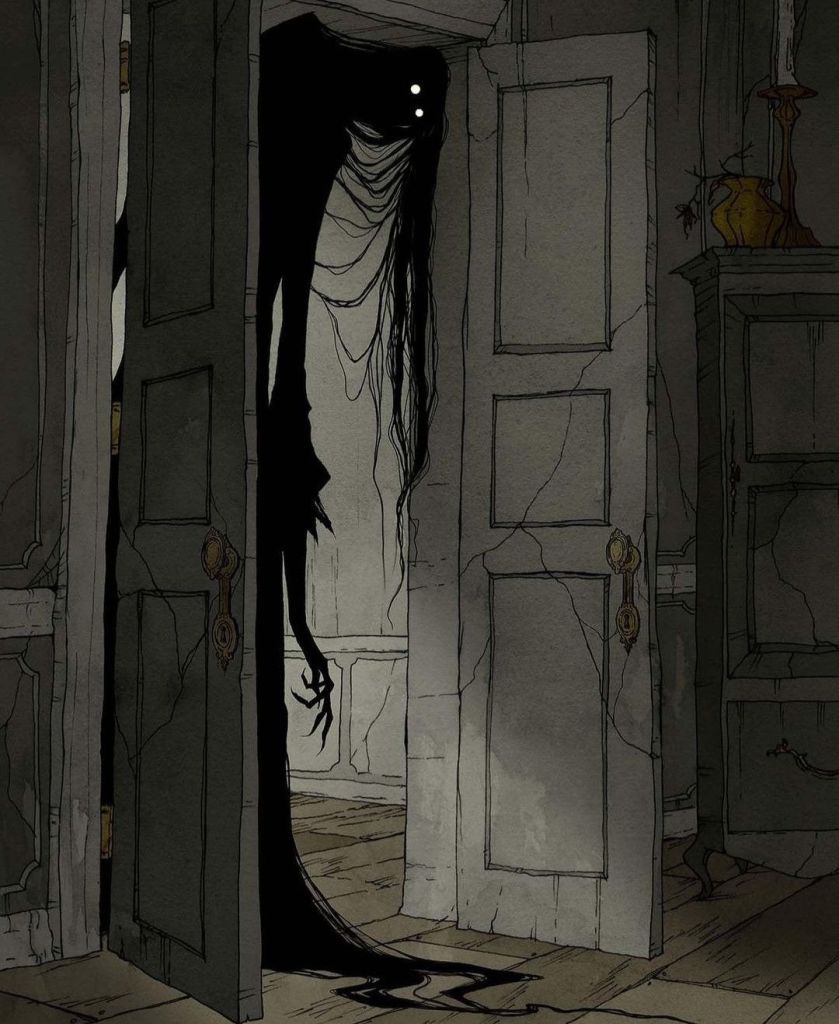 la presencia que aparece y me mira por las noches