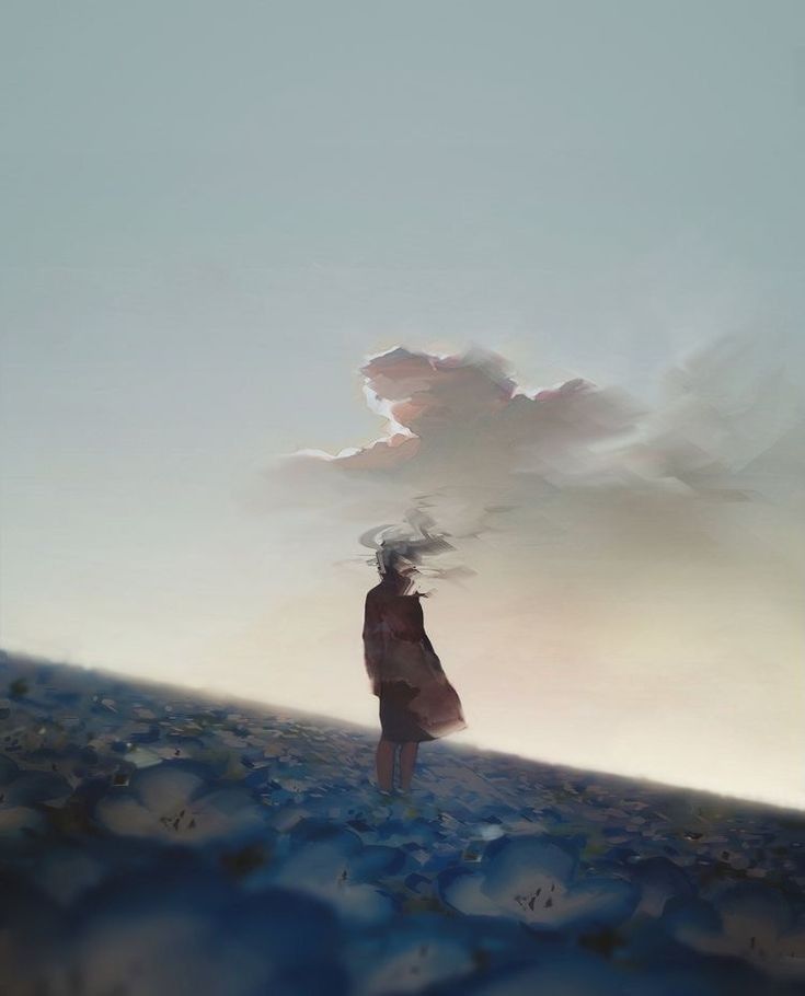 el cielo y el hombre que vuela bajo