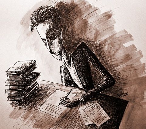 escritor se enfrenta al bloqueo creativo y a las exigencias de la ciudad de México